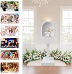 Audio Guest Book Phone Booth Stand, Romantic Metal Audio Guestbook Telephone Booth for Wedding Birthdays Party Graduation Baby Shower Retirement Special Occasions Decoration - Image 3