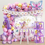 Butterfly First Birthday Decorations for Girl Butterfly 1st Birthday Decor - Image 7
