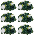 NUPTIO Green Flower Ball Centerpieces: Artificial Rose for Table, 9.4 Inch by Nuptio