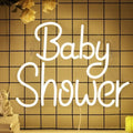 YuanDian Baby Shower Neon Sign, Dimmable LED Neon Lights USB Powered for Wall Decor, Baby Room Decorations, Light up Welcome Signs for Shower Party Birthday Backdrop by YuanDian