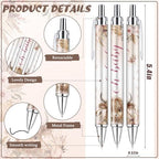 289 Pieces Highland Cow Baby Shower Favors for Guest Party Ballpoint Pens and Keychains Gifts for Boys Bulk Retractable Baby Shower Pens Gender Reveal Thank You Cards Souvenirs Prizes - Image 2