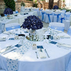 Navy Blue Hydrangea Flower Balls for Centerpieces - 12 PCS - Image 4