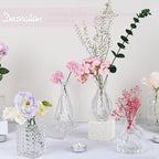 TBWIND 24pcs Clear Glass Bud Vases Set - Image 2