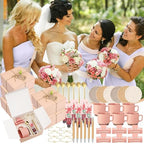 Reallnaive 61 Pcs Baby Shower Prizes for Game Winners, Pink - Image 5