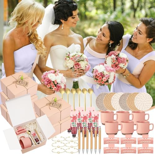 Reallnaive 61 Pcs Baby Shower Prizes for Game Winners, Pink - Image 5
