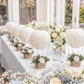 8 Sets Hot Air Balloon Table Centerpieces, Paper Lantern Decor by Unknown