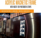 2x6 Acrylic Magnetic Photo Strip Frames - Clear, 50 Pack - Image 5