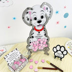 Dog Baby Shower Guest Book Alternative, Personalized Puppy Sign-in Board - Image 2