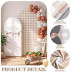 Moukeren Locally Grown Arch Backdrop Cover 6ft and 7.2ft for Farmer's Market Theme Baby Shower Party Gender Reveal Birthday Party Banquet Photo Arches Background Decorations - Image 6