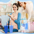 Nuogo 6 Sets New Parent Shower Prizes, Gradient Blue, Classic Style - Image 5