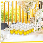 Chuangdi 24 Pcs Mini Glass Wine Bottles 1.7oz Tequila Bottle, Diamond Style - Image 5