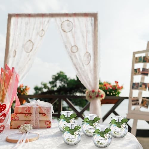 50 Pcs 1.5 oz Mini Glass Jars with Lids Small Honey Candy Jar - Image 5