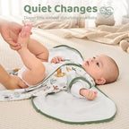 Baby Swaddle Sleep Sack 0-3 Months, Cotton Swaddles for Newborns - Image 6