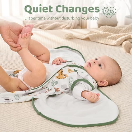 Baby Swaddle Sleep Sack 0-3 Months, Cotton Swaddles for Newborns - Image 6