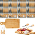 Ziliny 70 Sets Baby Shower Prizes Mini Charcuterie Board, Bamboo Color by Ziliny
