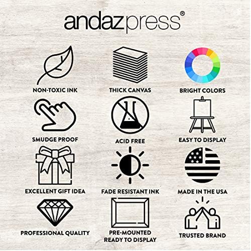 Andaz Press Custom Large Baby Shower Canvas Welcome Sign, 16 x 20 Inches, Baby Elephant and Balloons, Guestbook Alternative, Personalized Sign Our Canvas, For Elephant Baby Shower, Baby Sprinkle Theme - Image 5