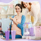 Nuogo 6 Sets New Parent Shower Prizes, Gradient Purple, Classic Style - Image 5