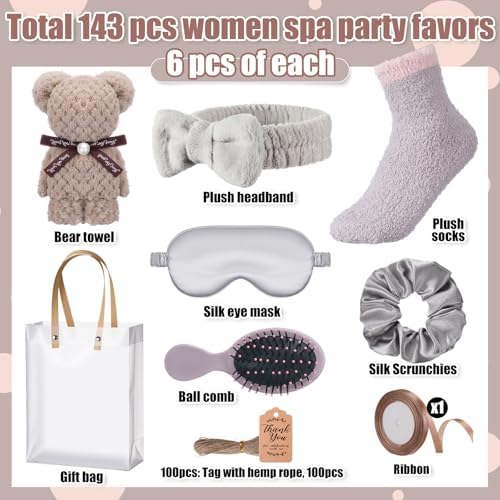 Shyyween 143 Pcs Shower Party Prizes for Winners, Brown - Image 2