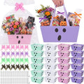 Funnymoom 24 Pack Ghost Halloween Boo Basket For Gifts Empty Bulk by Funnymoom