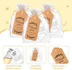 50 Pcs Silver Poppin Bottle Opener Baby Shower Favors for Guest - Image 4