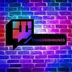 Custom Colorfully Gamer Tag Neon Sign, Twitch Username Game Stream Background Decor Led Neon Sign, 40cm 21cm, 50cm 26cm - Image 4