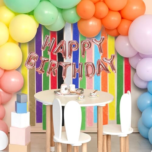 TANEMUDO 75 Roll 6150 ft Crepe Paper Streamer Roll for Party Decoration, Flower Making, Rainbow Streamer Crepe Paper Rolls for Birthday and Wedding (25 Colors) - Image 3