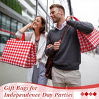 Landhoow Gift Bags Large Party Favors Reusable Tote Non Woven Candy Totes for Birthday Party Supplies(16.6" x 13" x 7.1") - Image 4