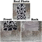 Cow Arch Backdrop Covers Farm Theme Party Arched Stretchy Background for Birthday Parties Decoration Baby Shower Kids Photo Booth Double-Sided Arched Props GX-247-3x6.5ft - Image 4