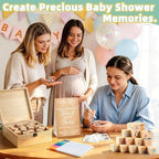 wookidel 118PCS Baby Shower Games Kit, Baby Blocks for Baby Shower - Image 5