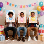 6 Set Blindfolded Baby Shower Games Feed Me Baby Shower Games Feed The Baby Blindfolded Games Blindfolded Baby Food Feeding Games Gender Reveal Games for Baby Shower Party Supplies - Image 5