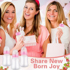 TrelaCo 20 Pcs Bottle Chug Game, Strawberry Baby Shower Favors, Pink - Image 5