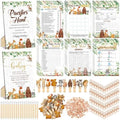 Sherr 424 Pcs Woodland Baby Shower Games Decorations, Set 8, 50 Pacifiers by Sherr