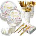 400 Pcs Miss to Mrs Bridal Shower Plates Napkins Weddng by Suttmin