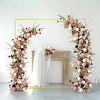 Wedding Arch Backdrop Stand 6.6x6.6 FT Gold Square Balloon Arch Frame for Wedding, Birthday Party, Baby Shower Ceremony Decoration - Image 4