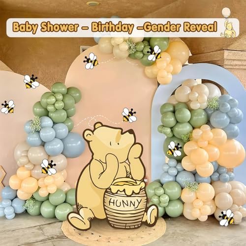 Classic Winnie Bear Baby Shower Birthday Decorations Cutout Large 27.5Inch - Image 5