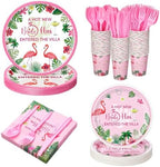 Yungyan 252 Pcs New Bride Bachelorette Party Tableware Set Included Plates Napkins Cups Forks Knives Cutlery for Party Decorations Supplies 36 Guests by Yungyan