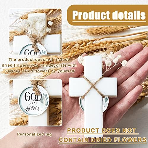 50 Pcs Cross Soap Baptism Favors for Baby Shower - Image 3