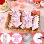 288 Pcs Baby Shower Favors Set for Guests,Pink,Elephant - Image 3