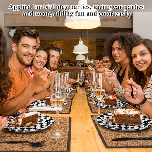 Pickmesh 400 Pcs Race Car Birthday Party Supplies Plates Napkins Serve 50 - Image 5