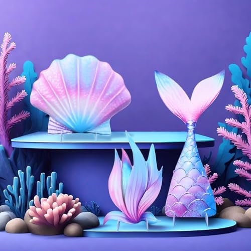 Weysat 3 Pcs Large Sea Party Stand Under The Sea Party Decorations Set - Image 6