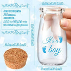Patelai 24 Pack Baby Shower Party Favors 3.4 oz It's a Boy Glass Bottles - Image 3