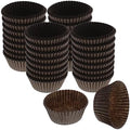 CybrTrayd No.5 Glassine Paper Approximately 5,000 Pieces – 1-1/4” Base, 3/4” Wall Candy Cups, Brown by CybrTrayd