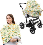 Dinosaur Jungle Basket Covers & Nursing Pillow Cover for Baby Fun Newborn Registry & Shower Gift for Boys Girls Breathable Washable Not Easy to Fade - Image 4