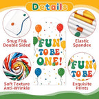 Breling Fun to Be One Birthday Decoration 6.6 ft Arch Cover Backdrop - Image 3