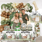 The Big One Party Decorations Hunting, All-in-One Set for 25 Guests - Image 6