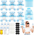6 Sets Bottle Chug Baby Shower Games Blue Bear by Yearntown