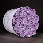 Prifroti 17 Flowers in a Luxury Suede Box, Birthday Gifts for Women, Preserved Flowers, Mothers Day Roses Gift for Mom, Lavender - Image 2