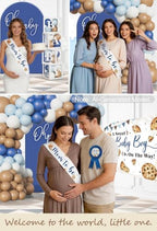 Cocomigo 297PCS Cookie Baby Shower Decorations for Boys Serves 25 - Image 7