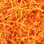 Tisspoms 10LB Fluorescent Orange Crinkle Cut Paper Shred Filler, Crinkle Paper Shreds by Tisspoms