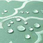 SASTYBALE Jacquard Tablecloth, Rectangle 60" x 120", Sage Green - Image 7